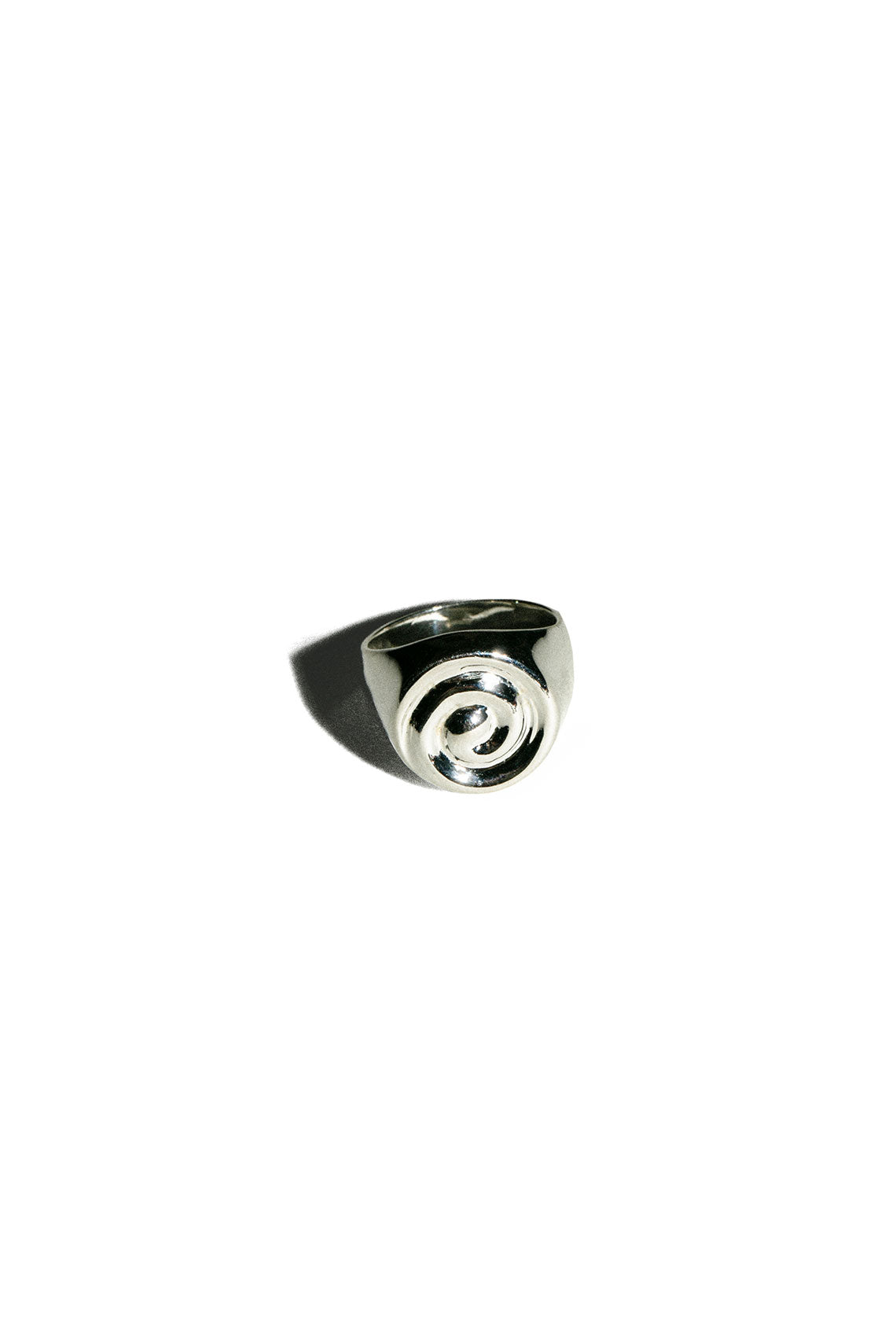 Silver Spiral Ring