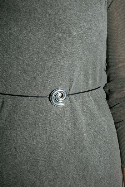 Spiral Cord Necklace