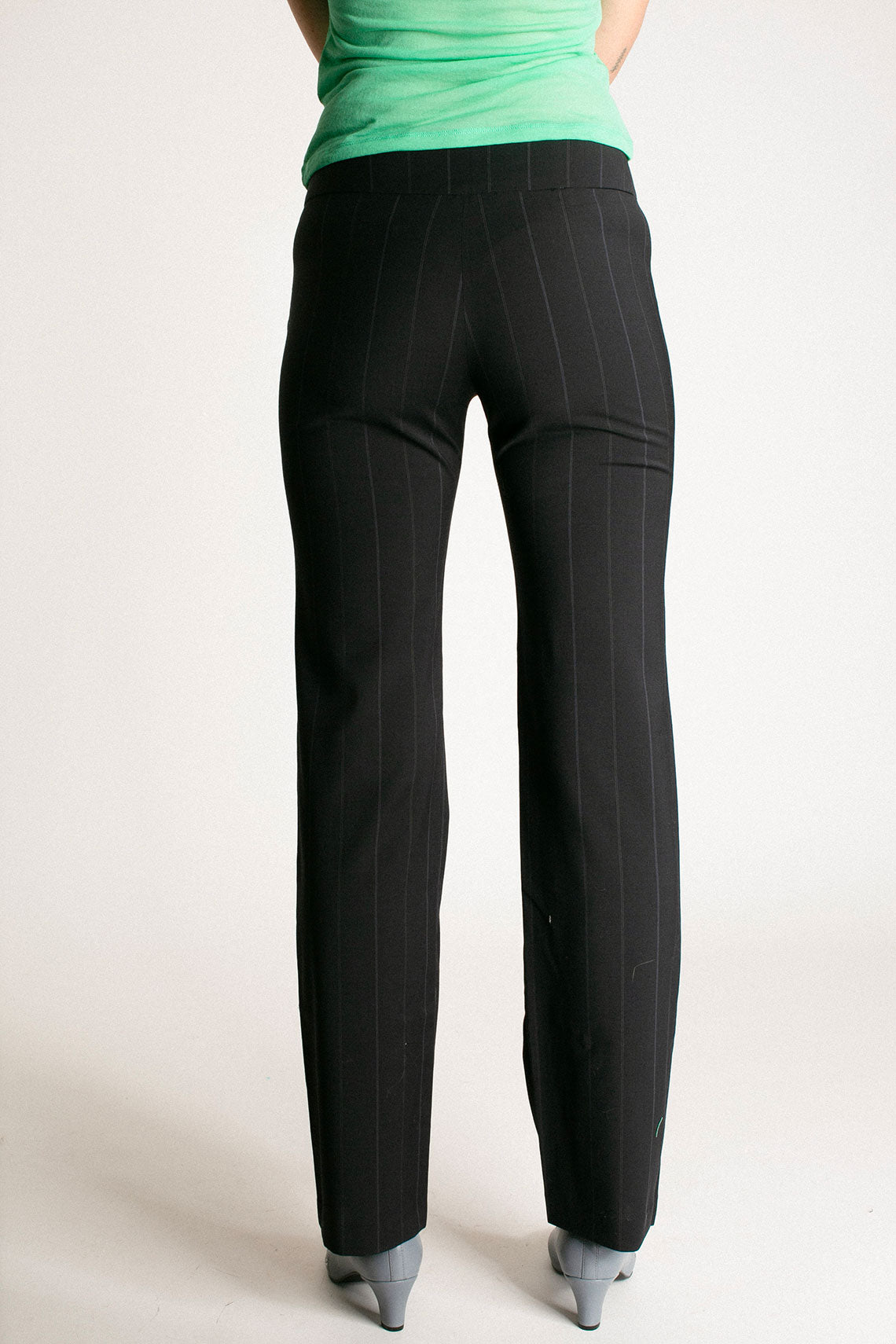 Navy Suit Stripe Saba Pant