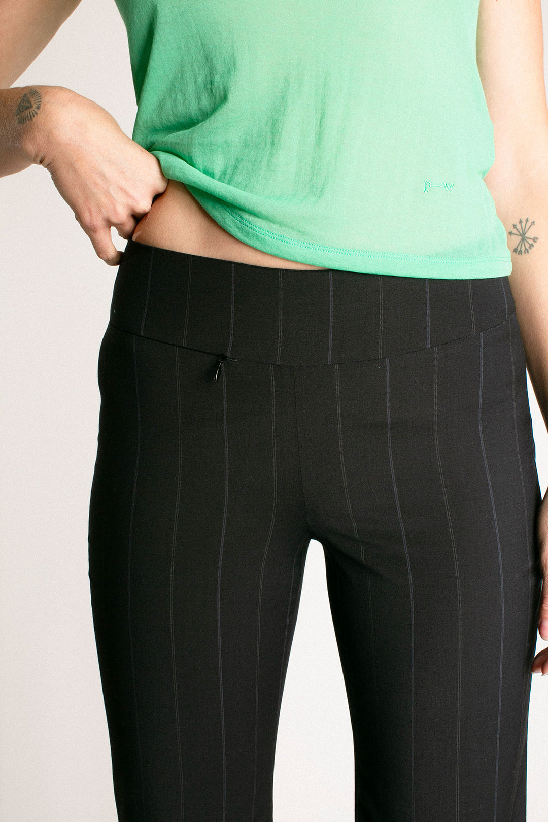 Paloma Wool - Navy Suit Stripe Saba Pant – BONA DRAG