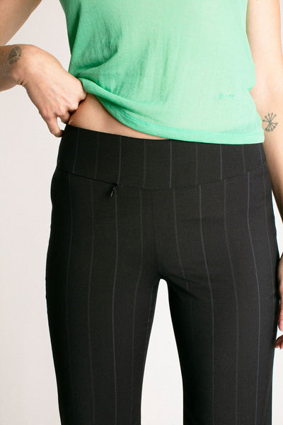 Navy Suit Stripe Saba Pant