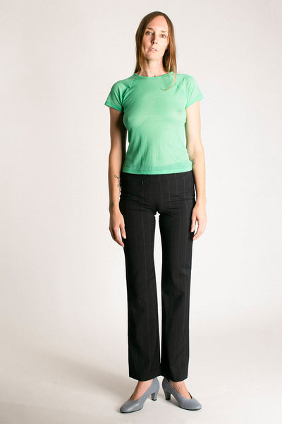 Navy Suit Stripe Saba Pant