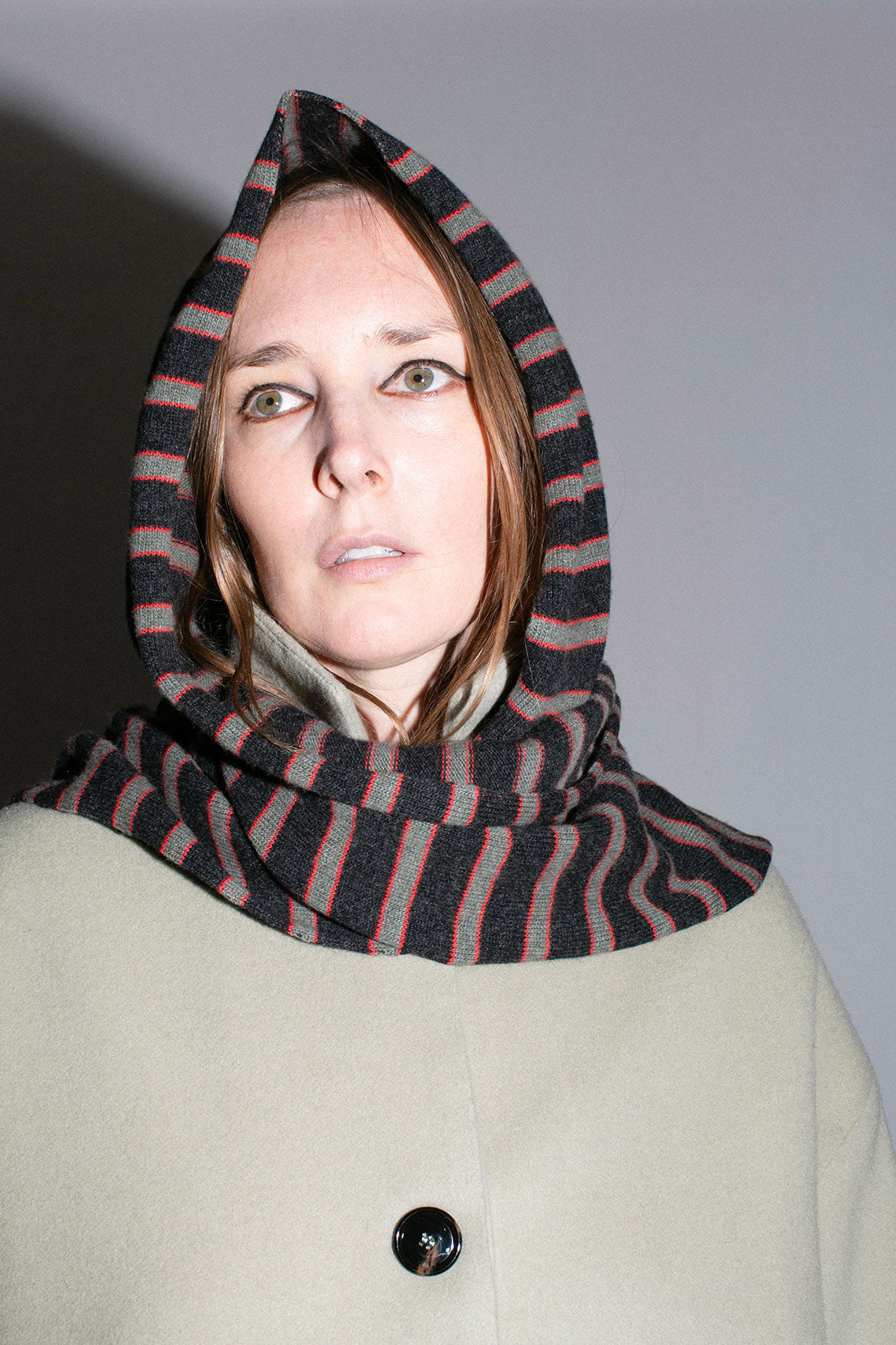 Paloma Wool - Grey Stripe Bela Scarf – BONA DRAG