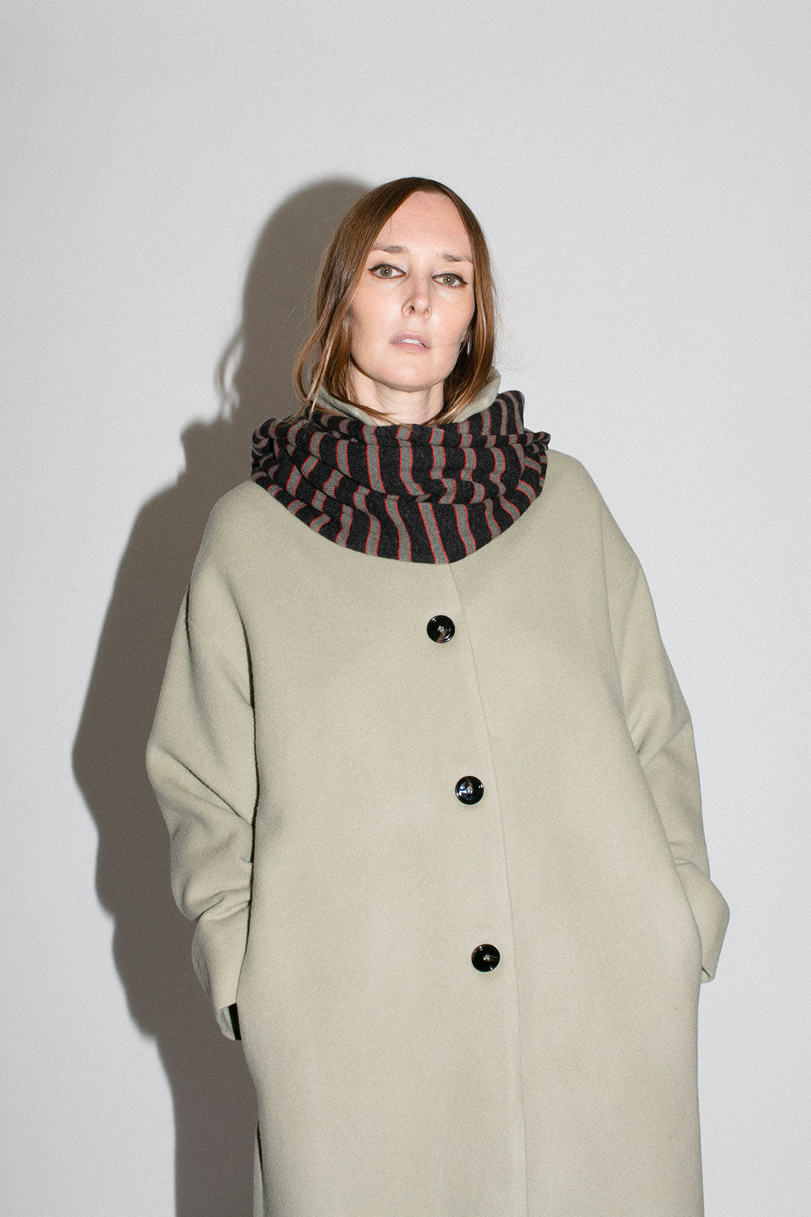 Paloma Wool - Grey Stripe Bela Scarf – BONA DRAG