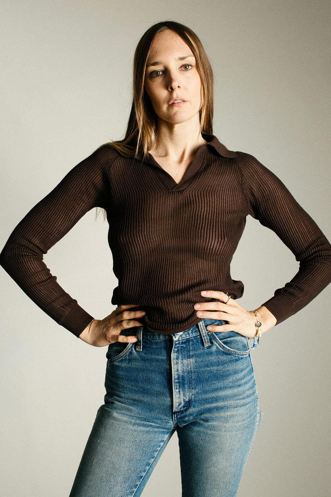 Paloma Wool - Brown Dandy Knit – BONA DRAG