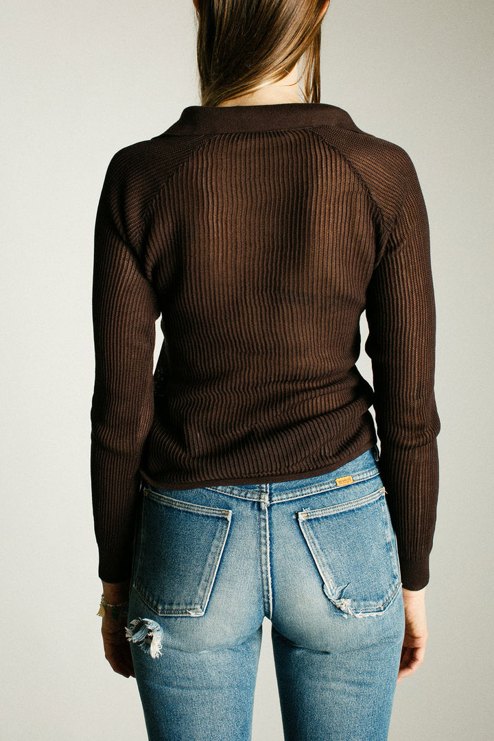 Paloma Wool - Brown Dandy Knit – BONA DRAG