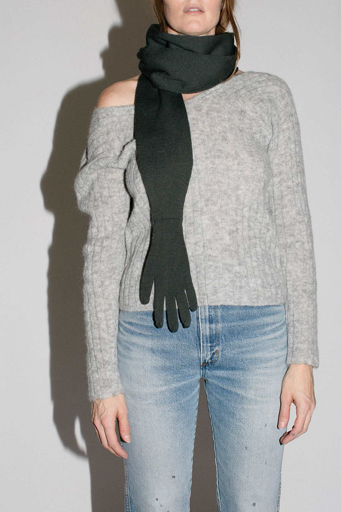 Paloma Wool - Dark Green Flauta Hand Scarf – BONA DRAG