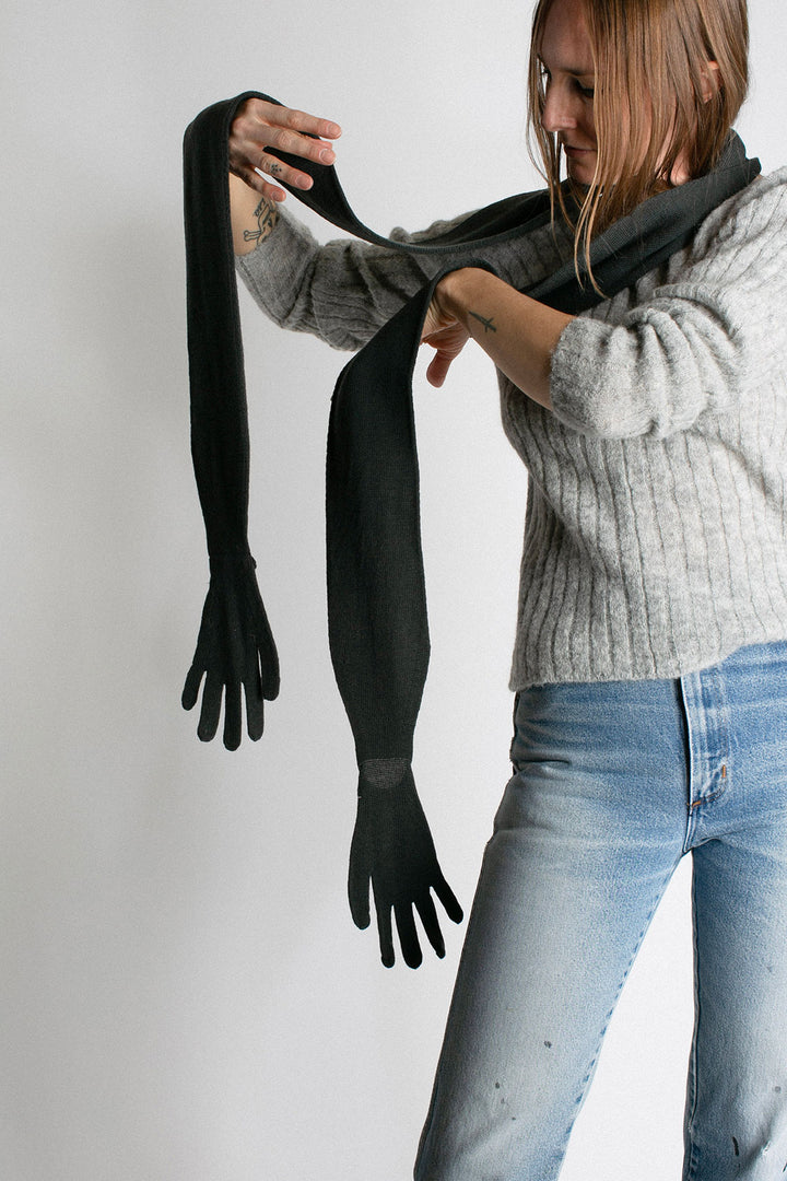 Paloma Wool - Dark Green Flauta Hand Scarf – BONA DRAG
