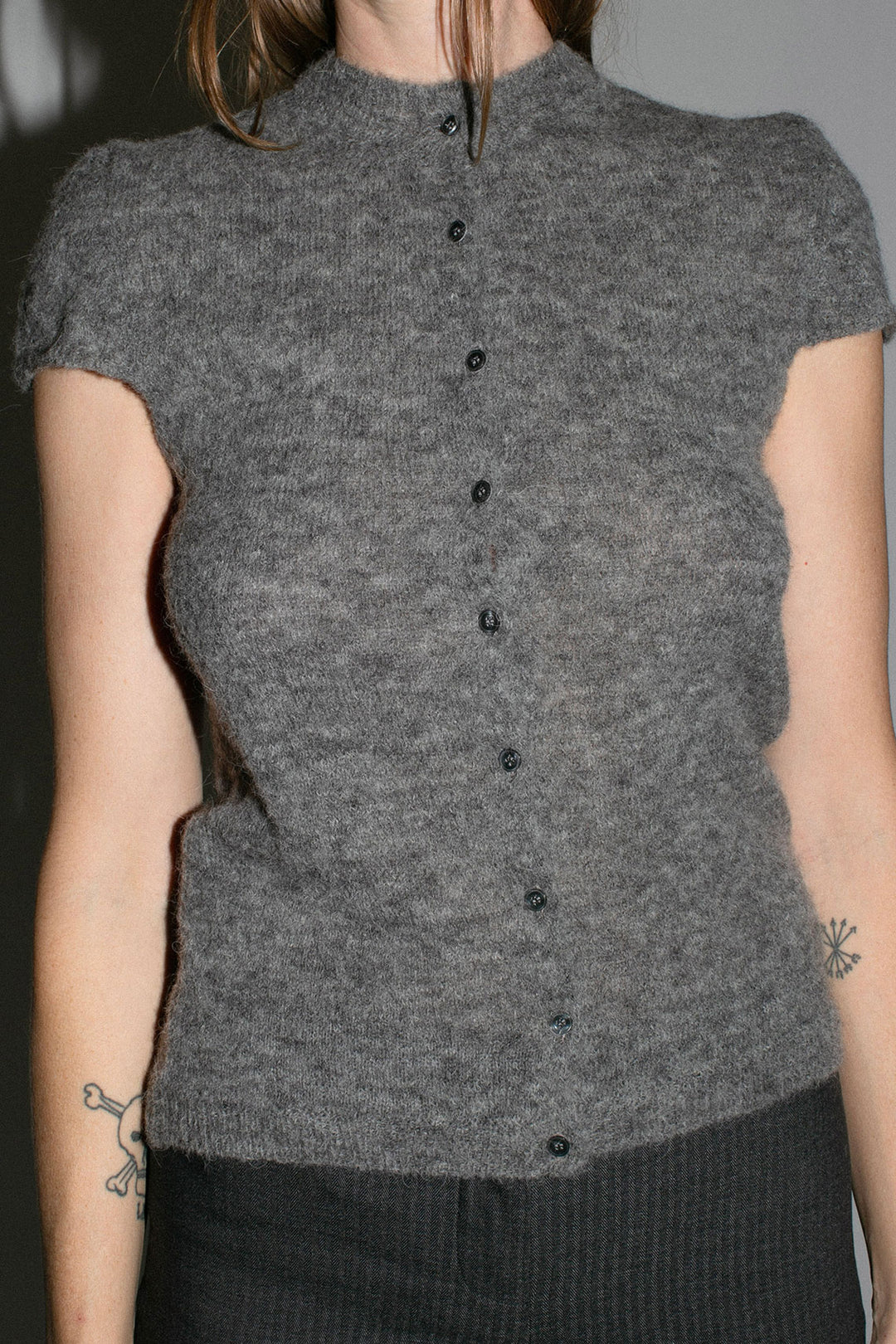Paloma wool　ニットカーディガン　セーター　グレー Paloma Wool: Gray Dove Cardigan | SSENSE