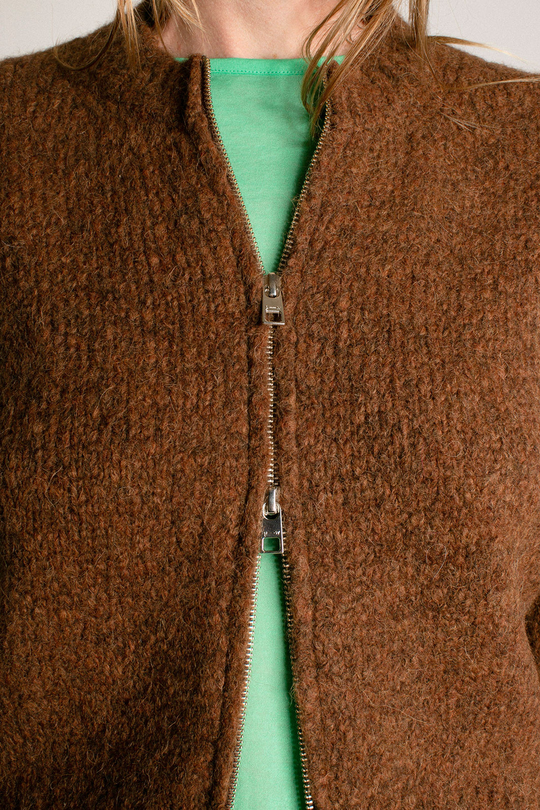 Paloma Wool - Brown Hasta Luego Zip – BONA DRAG
