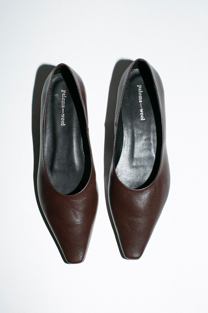 Paloma Wool - Brown Luella Wedge – BONA DRAG