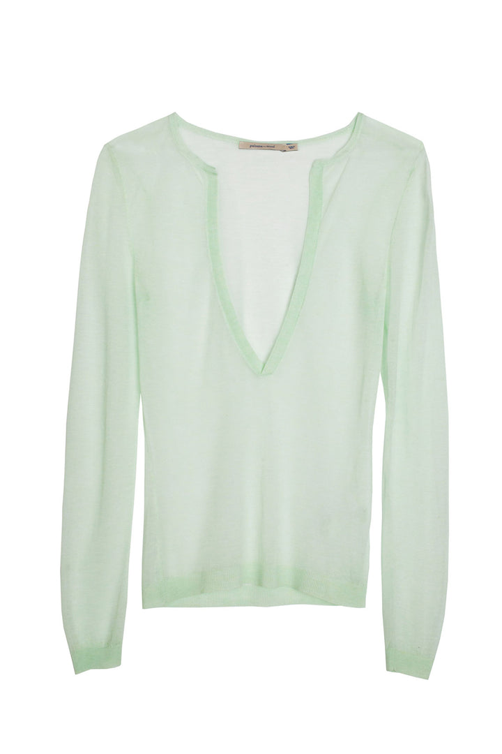 palomawool 長袖カットソー PalomaWoolMintAcmeVNeckKnit_1_