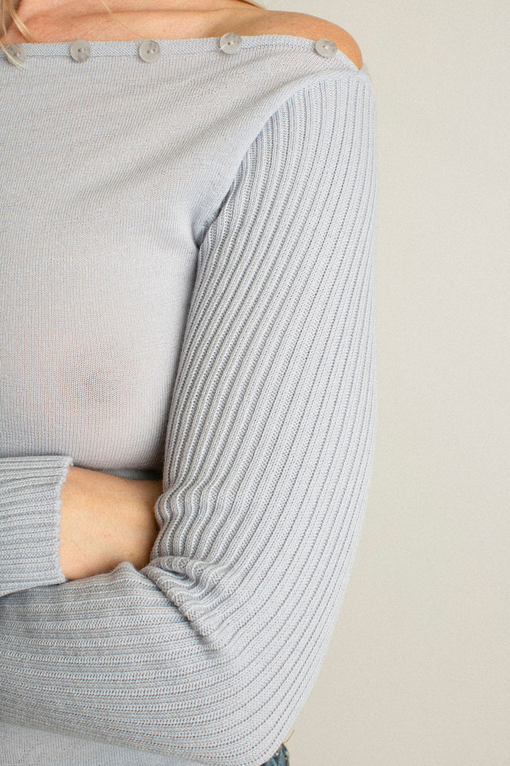 Paloma Wool - Pale Blue Paquita Knit – BONA DRAG