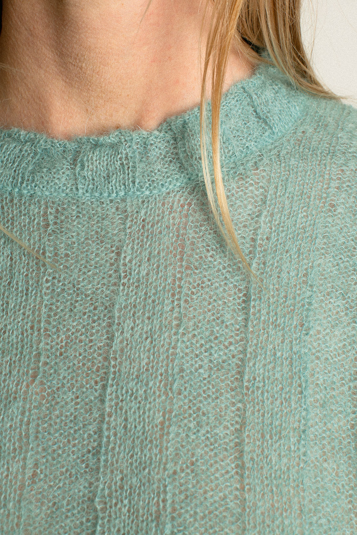 Pale Green Campi Knit