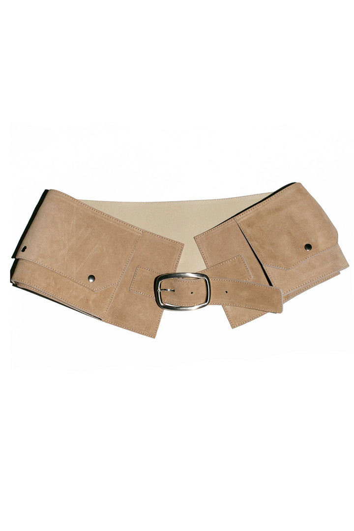 Paloma Wool - Sand Suede Nelson Belt – BONA DRAG