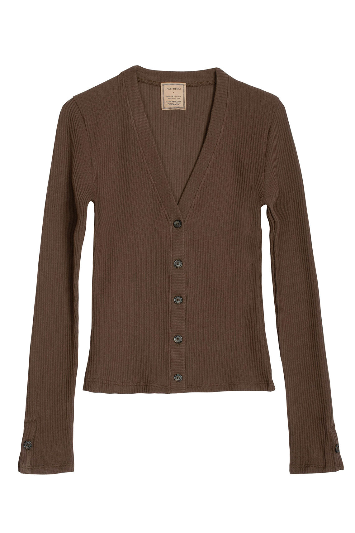 Brune Cassatt Rib Cardigan