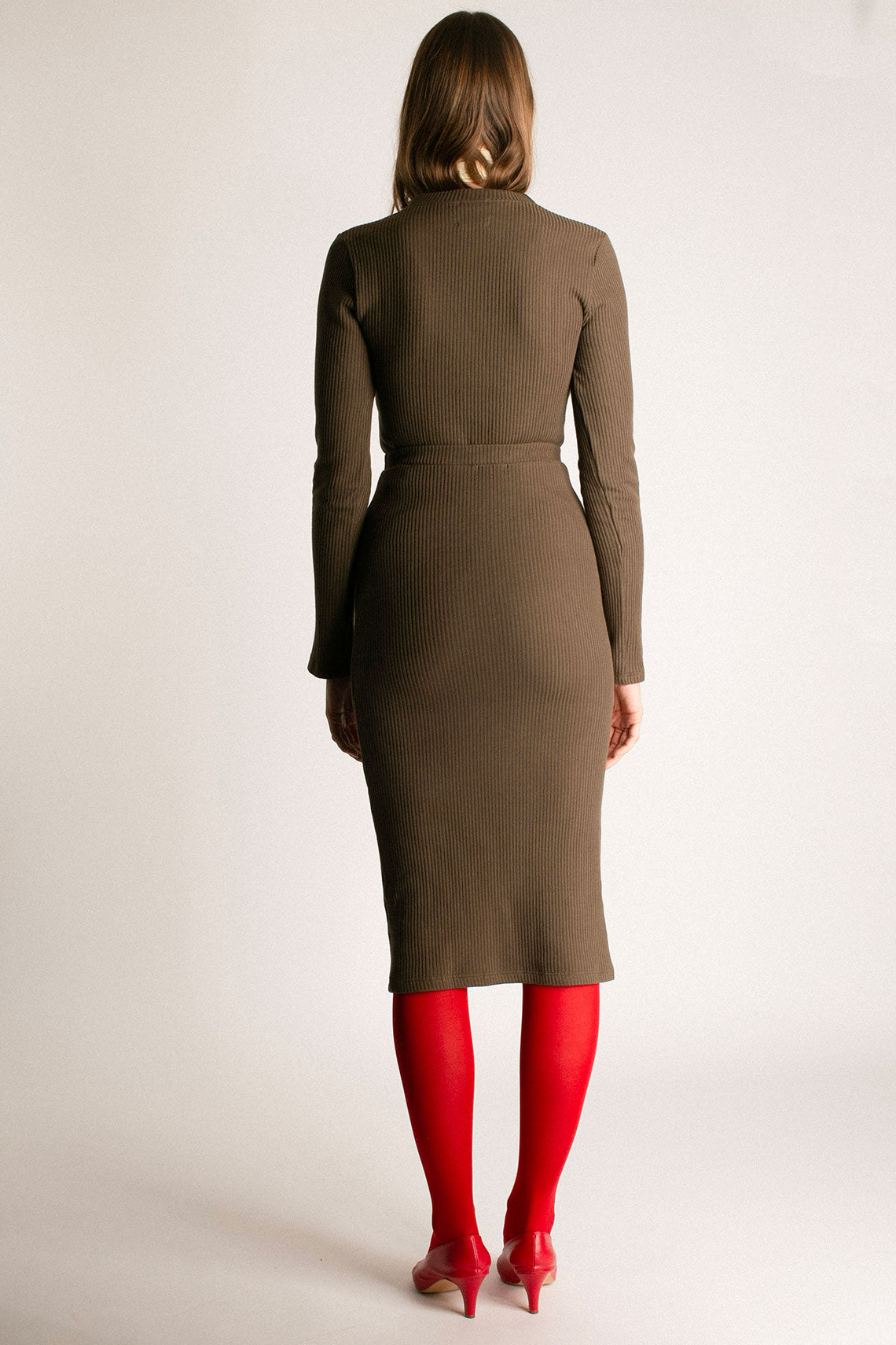 Brune Worley Rib Skirt