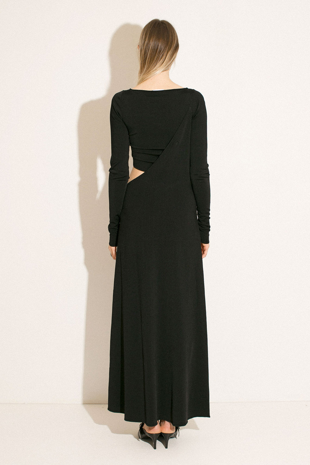 Paris Georgia Long Sleeve Maxi Dress - Black Paris Georgia Long Sleeve Maxi Dress - Black