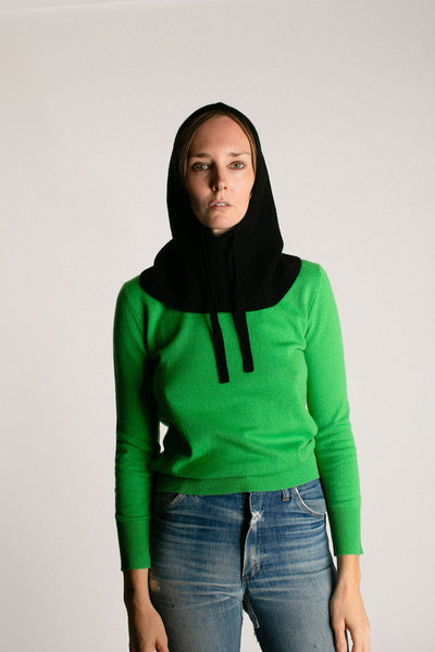 Black Cashmere Balaclava