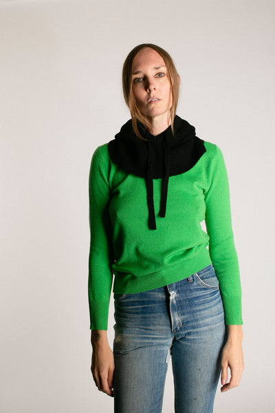 Black Cashmere Balaclava