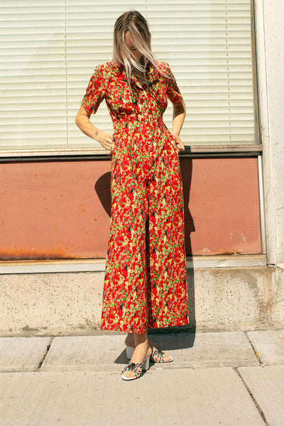 House Red Gabbe Jumpsuit