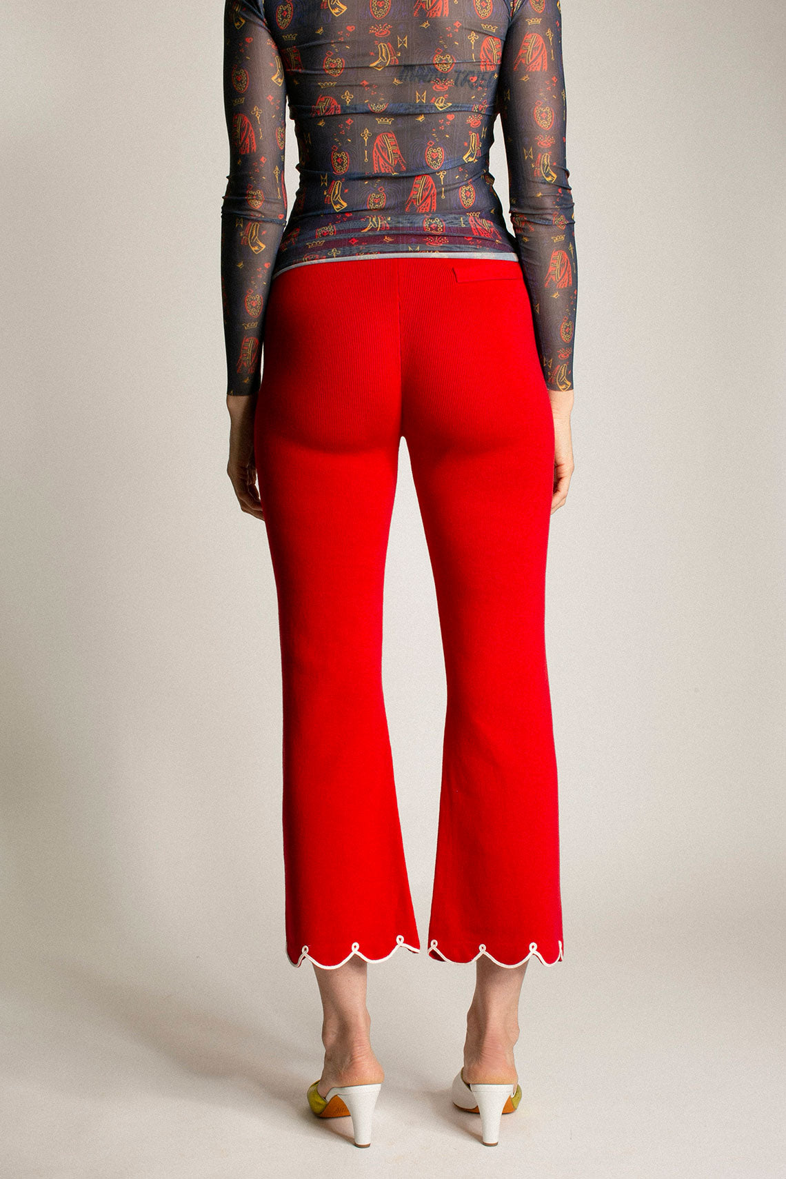 Red Cupcake Pant