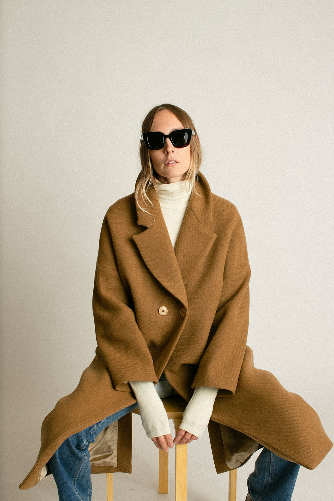 Rita Row - Camel Cedar Coat – BONA DRAG