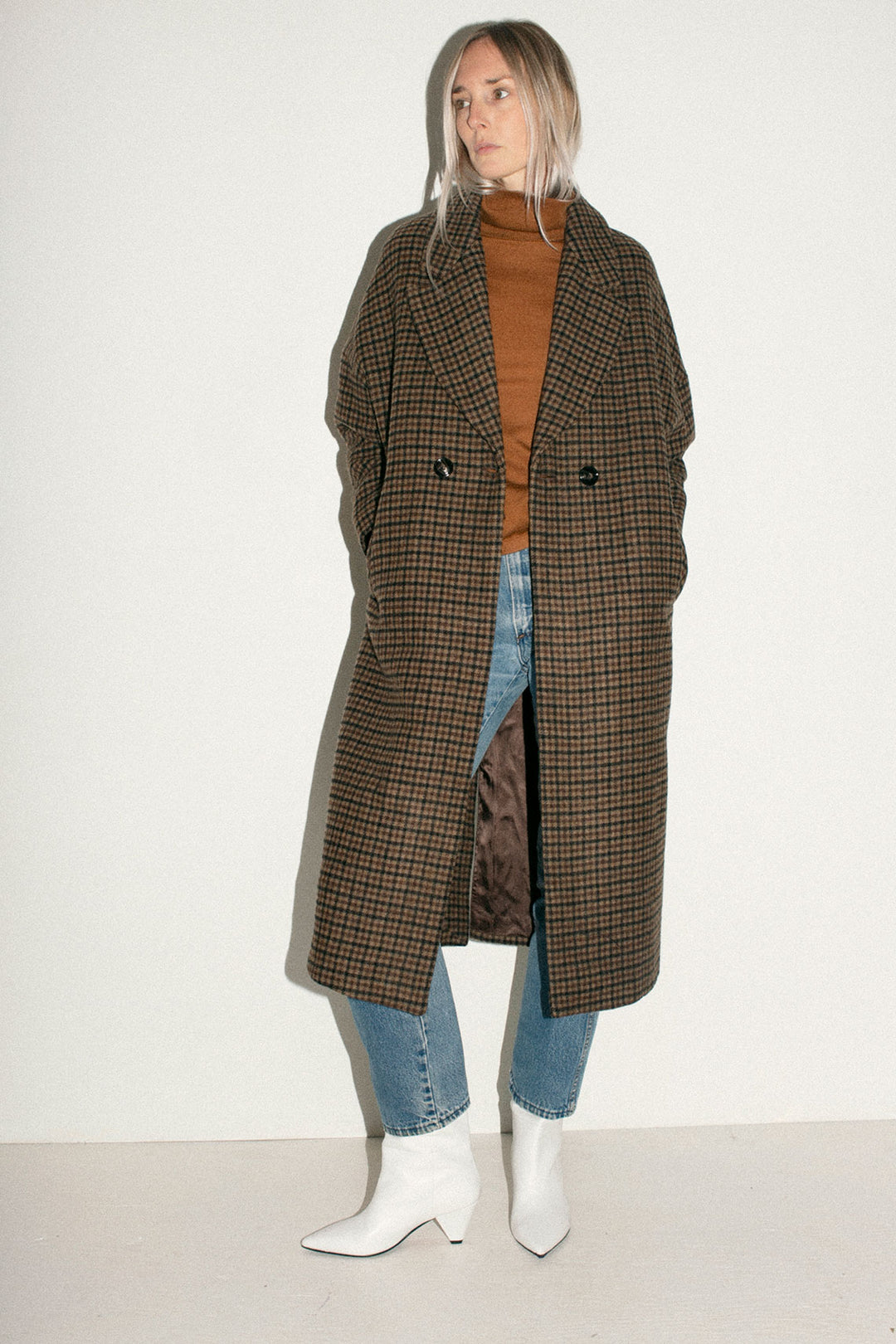 Rita Row - Checkered Cedar Coat – BONA DRAG