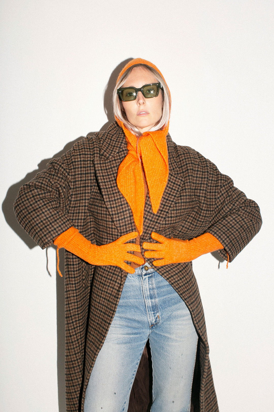 Rita Row - Checkered Cedar Coat – BONA DRAG