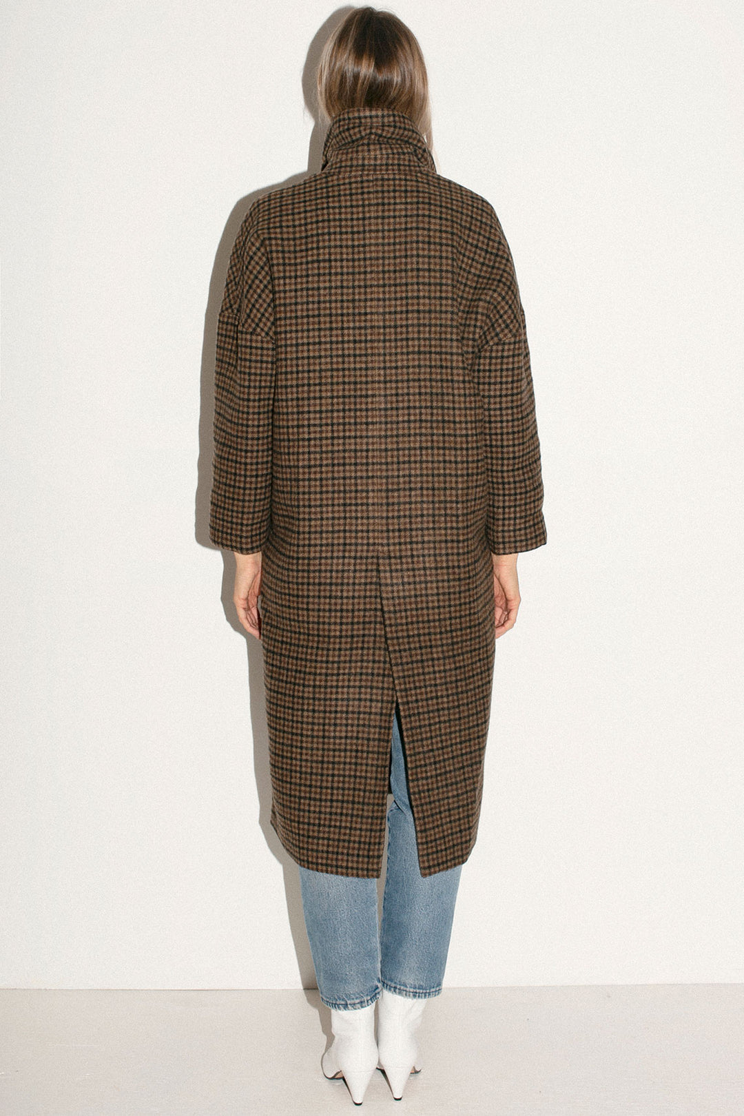 Rita Row - Checkered Cedar Coat – BONA DRAG