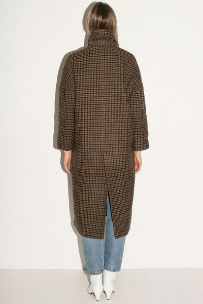 Checkered Cedar Coat