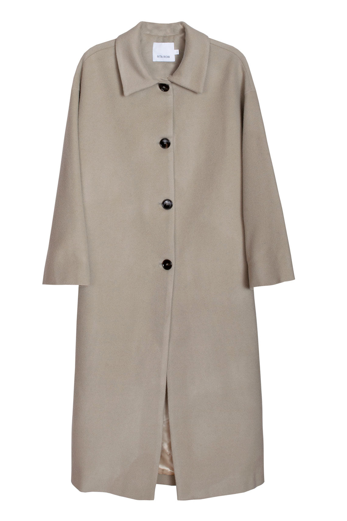 Dirty Green Aline Coat