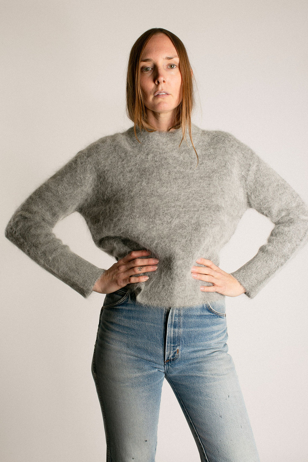 【ENFOLD】24AW　新品タグ付き　ＢＵＭＰＹ　ＰＵＬＬＯＶＥＲ　38グレー Rita Row - Grey Sammy Sweater – BONA DRAG
