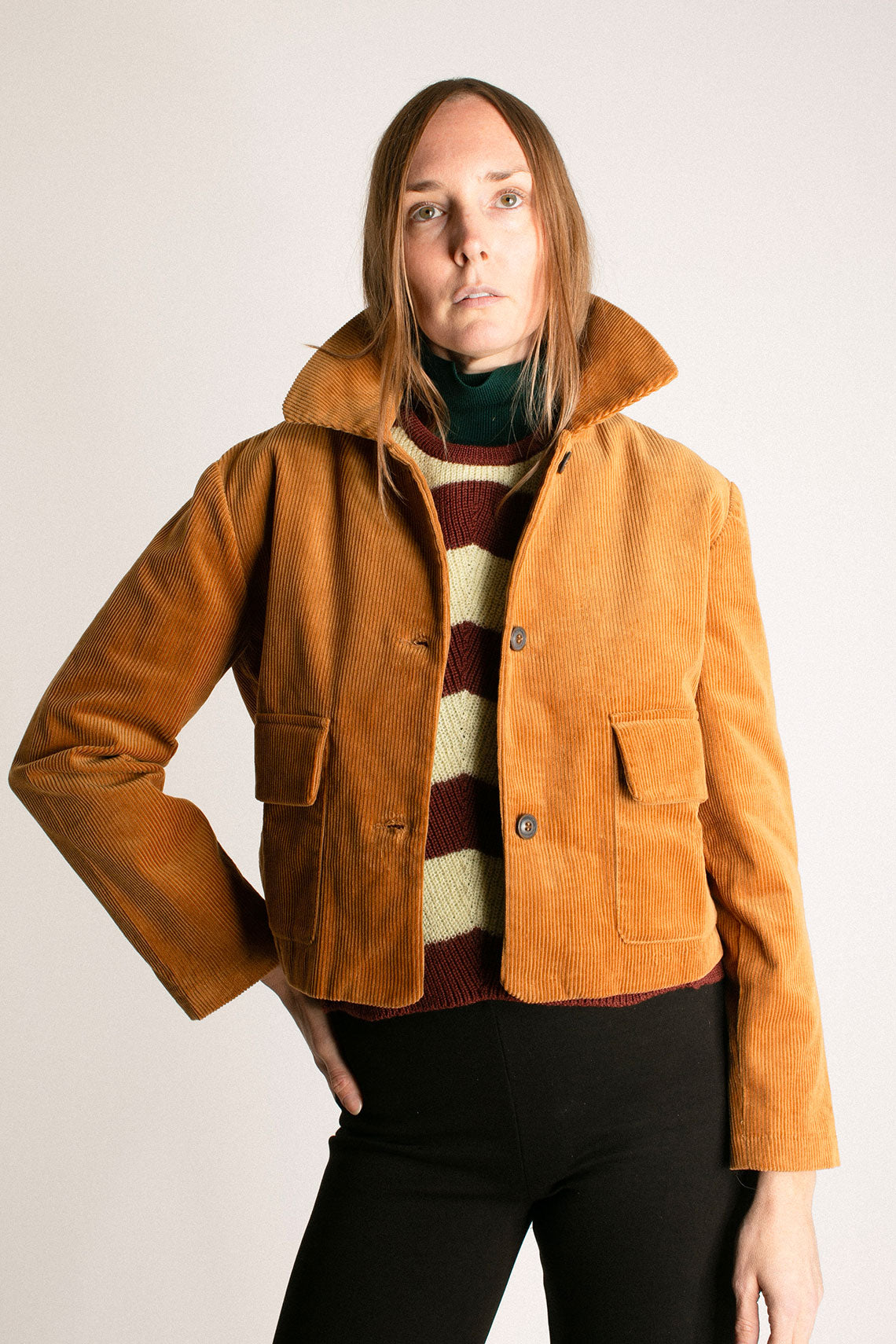 Ocher Serge Jacket