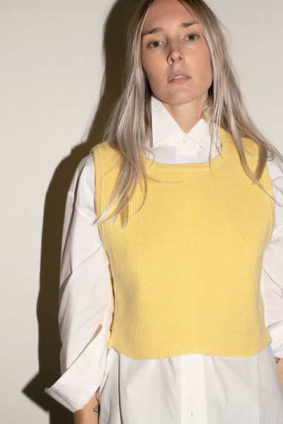 Yellow Annie Sweater Vest