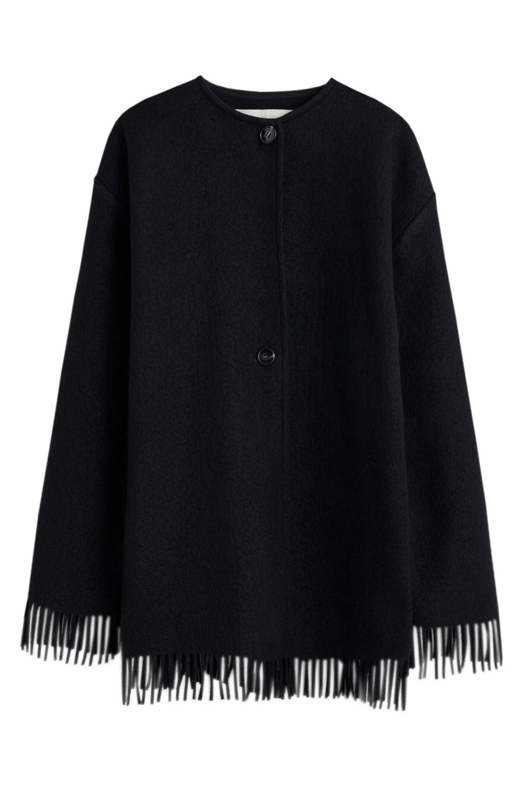 Rodebjer - Black Agnes Fringe Jacket – BONA DRAG