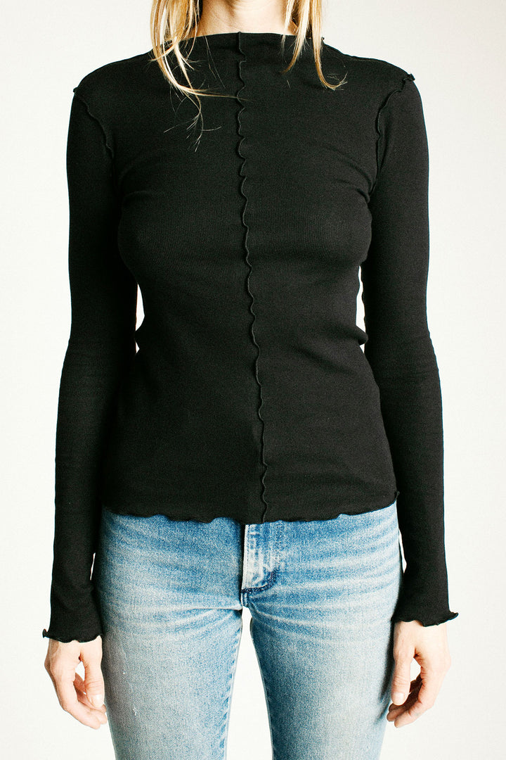 Rodebjer - Black Columbina Top – BONA DRAG