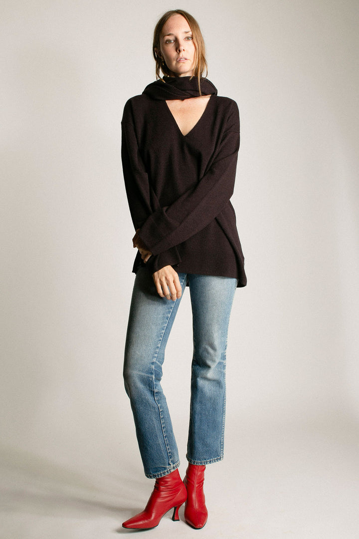 ULTERIOR ニットポロ ULTERIOR - TWISTED COTTON KNIT P/S / シャツ / ポロシャツ / ニット