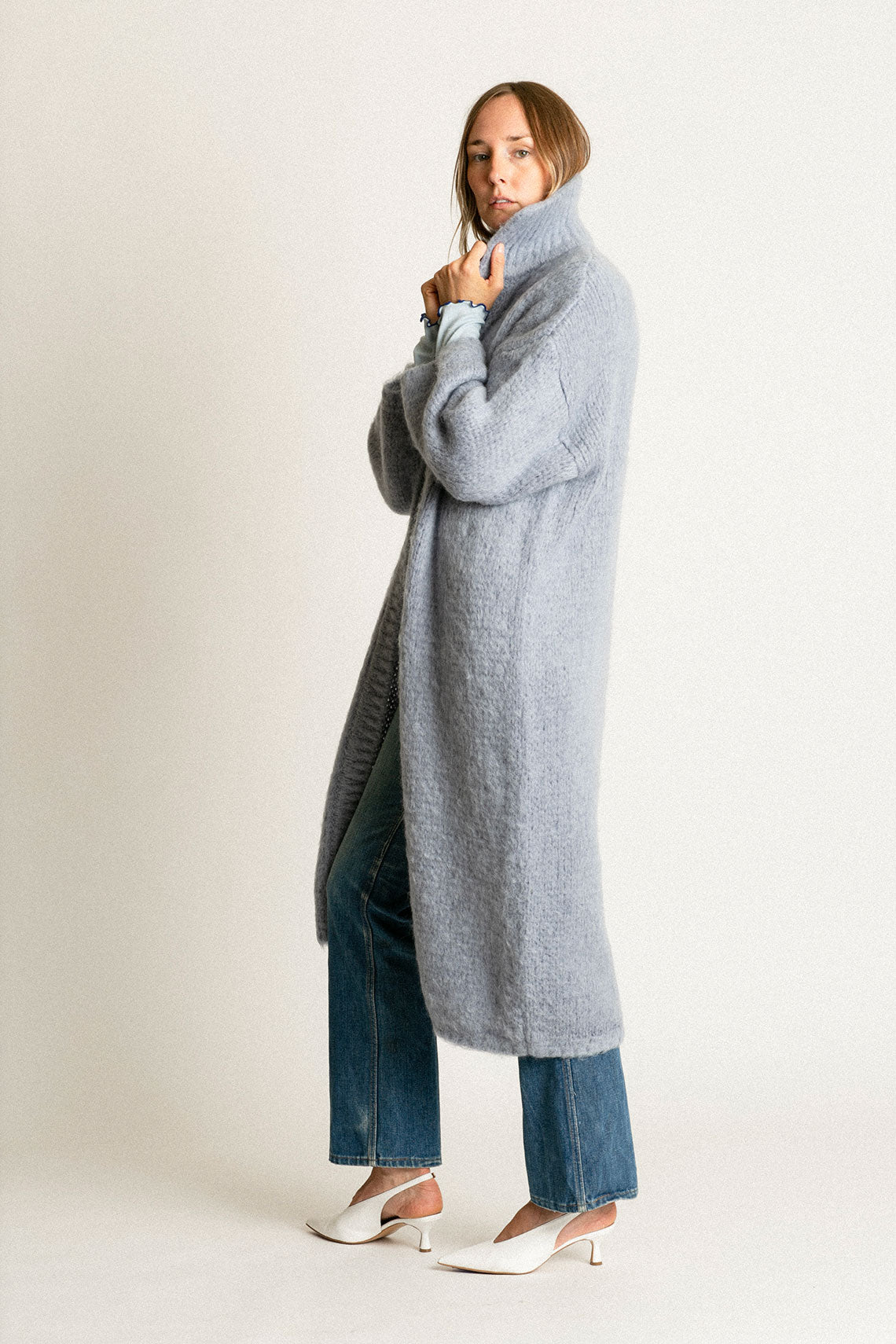 Cloud Grey Hazes Knit