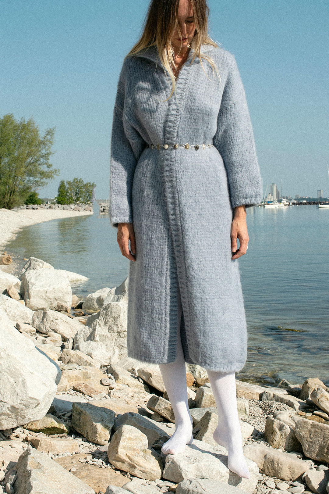 SALE 40% OFF - Rodebjer - Cloud Grey Hazes Knit – BONA DRAG