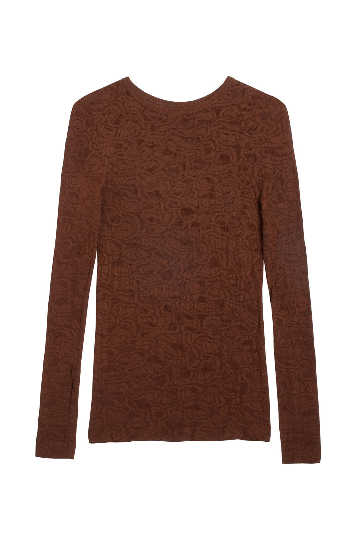 Dark Brown Henna Top