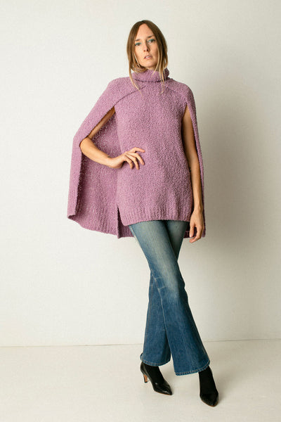 Purple Cream Evante Sweater / Mini