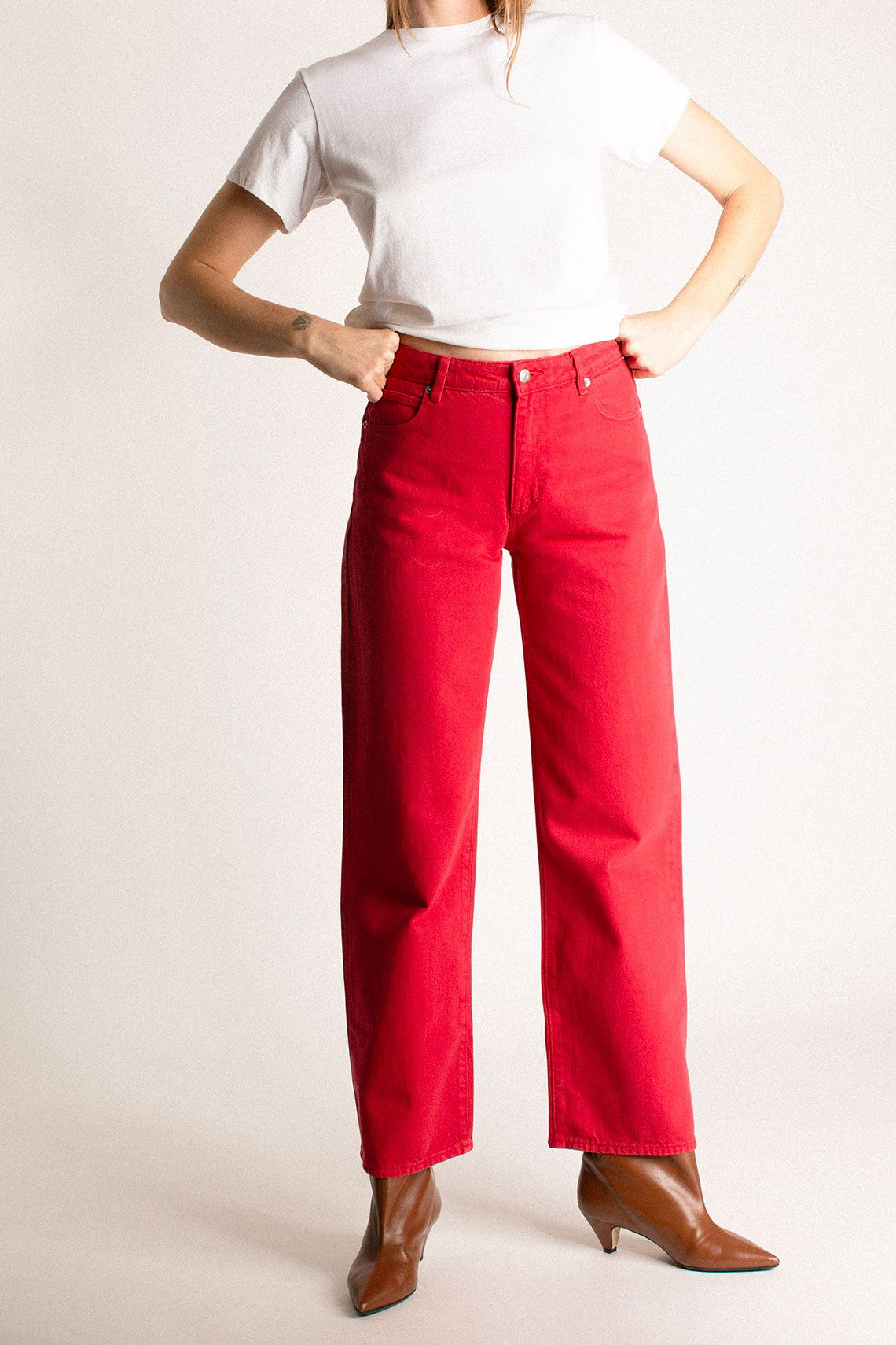 Candy Red Kate Jean