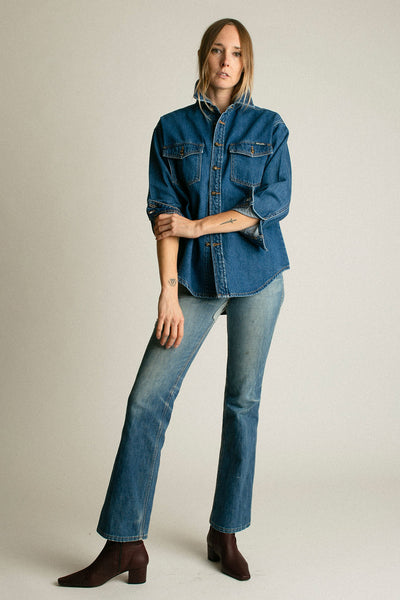 Ashley Blue Denim Shirt