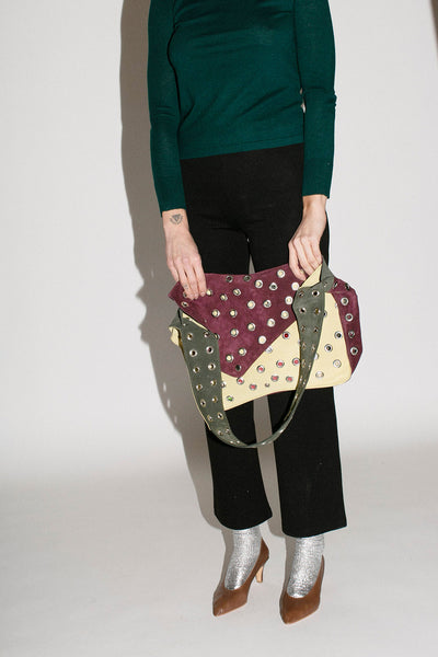 Record Messenger Tote