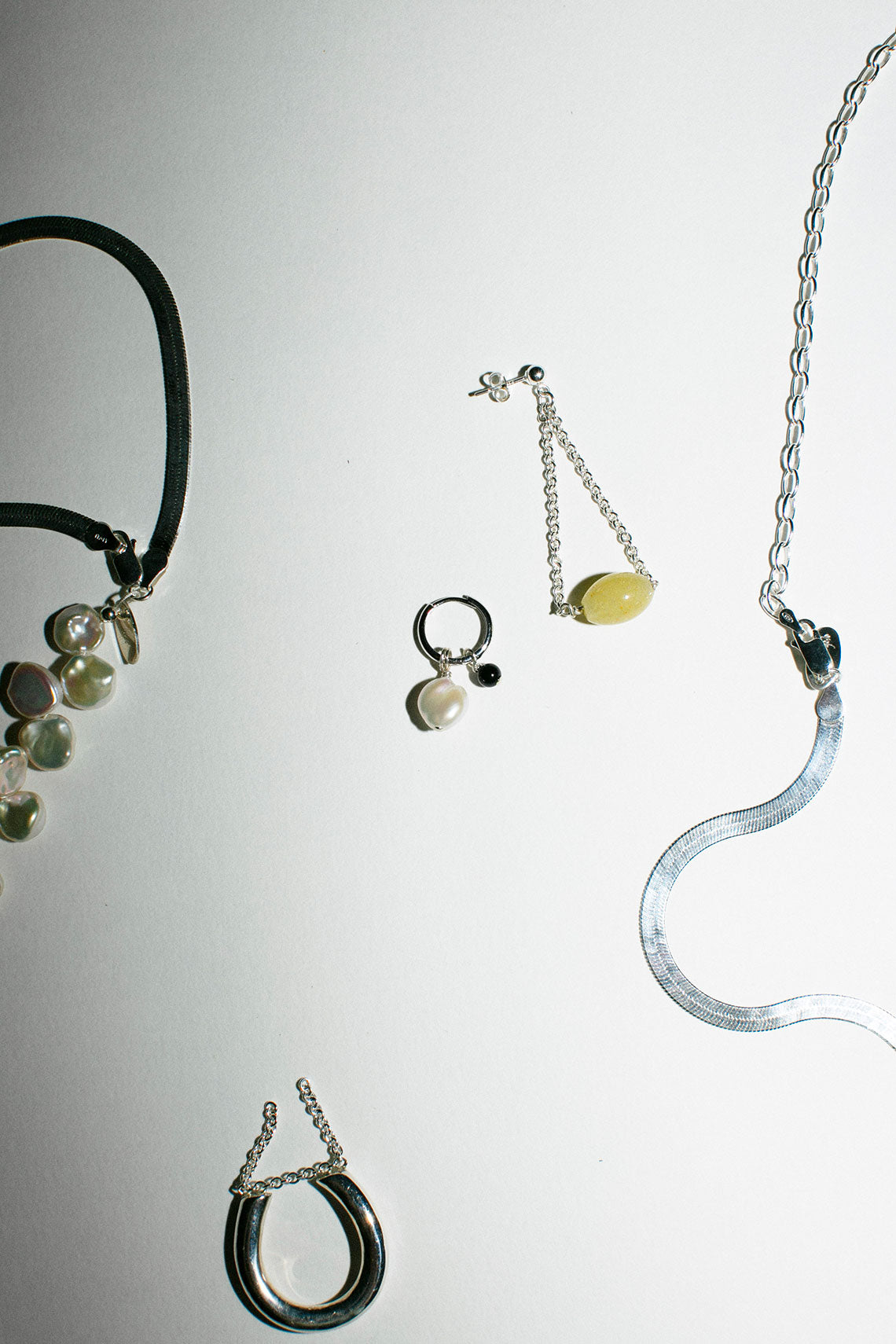 Black Agate Baba Earring