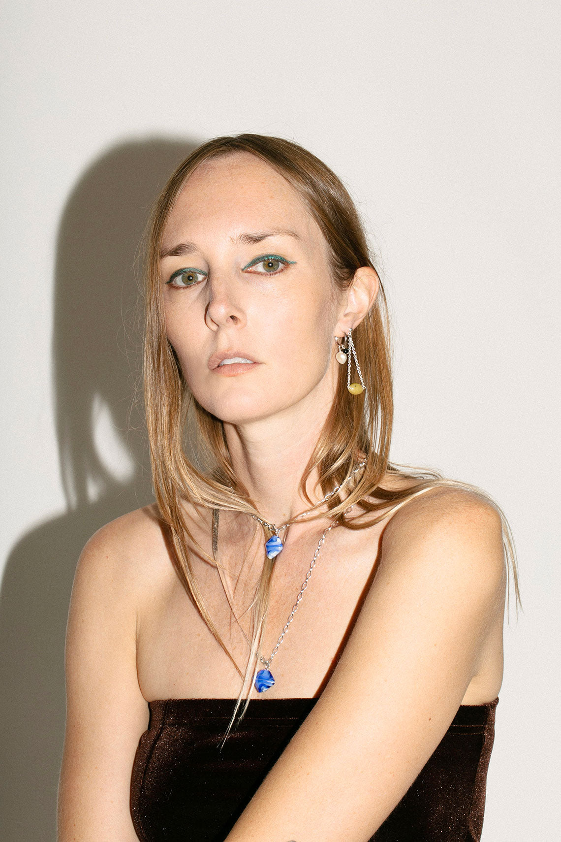 Black Agate Baba Earring