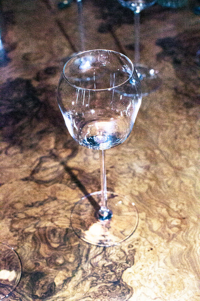 Billie White Wine Glass