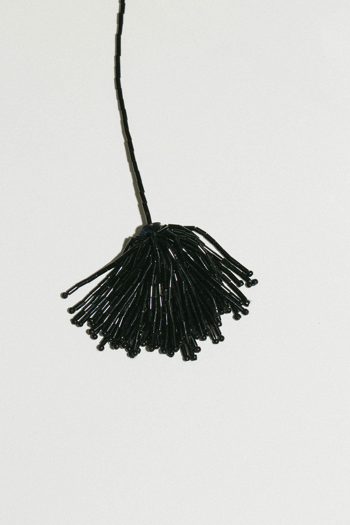 Black Mystic Tassel Necklace