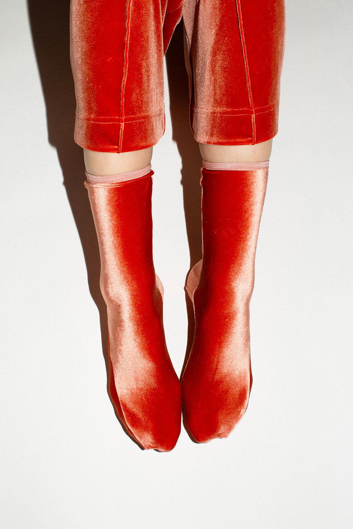 Amber Velvet Ankle Sock